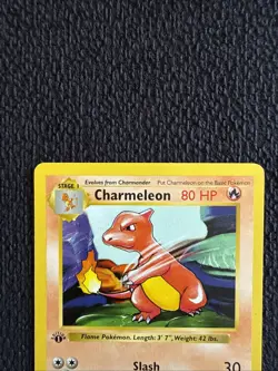 Pokemon Card - Charmeleon Base Set (Shadowless) 24/102 Uncommon 1st Edition - Image 2