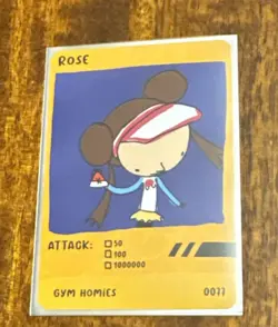 Rose card #0077 - Gym Homies Dysfunctional Passholder - Image 1