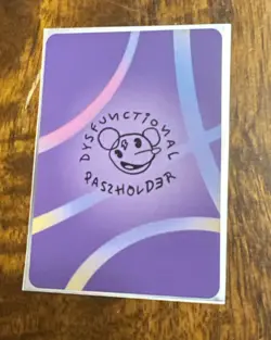 Rose card #0077 - Gym Homies Dysfunctional Passholder - Image 2