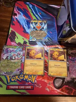 Pokemon Bulk Lot Over 500 Cards, Also 50 Holo Cards And EX Cards, 3 Empty Tins - Image 4
