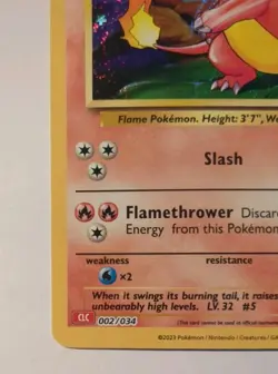Charmeleon 002/034 CLC Trading Card Game Classic Collection Pokemon TCG - Image 5