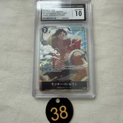 CGC 10 GEM MINT Monkey D Luffy P-075 Premium Card Collection (Best Selection 38 - Image 1
