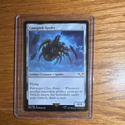 Wizards of the Coast Canoptek Spyder Artifact Rare Colorless 151/168 Warhammer … - Image 1