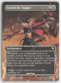 Search for Dagger (Borderless) R Commander: FINAL FANTASY 459 NM - Image 1