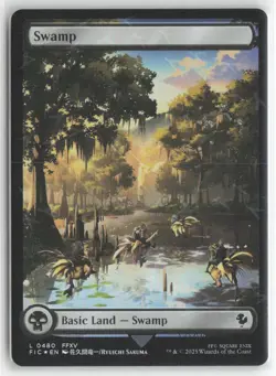 Swamp (Chocobo Track Foil) L Commander: FINAL FANTASY 480 NM - Image 1