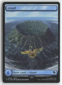 Island (Chocobo Track Foil) L Commander: FINAL FANTASY 479 NM - Image 1