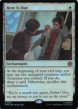 Rent Is Due Marvel's Spider-Man Foil - Image 1