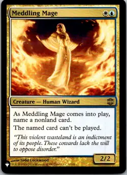 Meddling Mage The List Reprints NM Normal - Image 1
