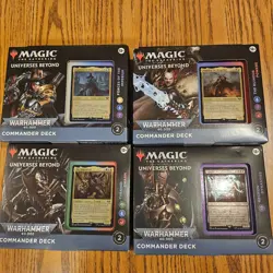 Magic The Gathering Warhammer 40K Commander Decks - Unopened 195166173474 - Image 1