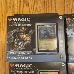 Magic The Gathering Warhammer 40K Commander Decks - Unopened 195166173474 - Image 2