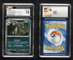 Umbreon Poke Ball Foil Pokemon Prismatic Evolutions PRE CGC 10 Gem Mint - Image 3