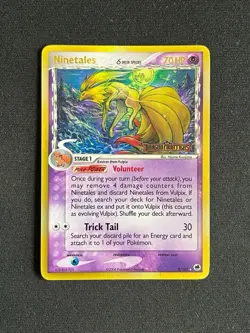 2006 Pokemon EX Dragon Frontiers Ninetales Delta Species Reverse Holo #8/101 - Image 1