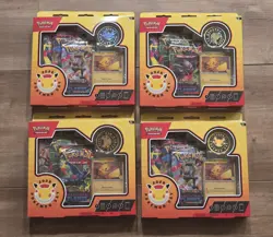 Lot of 4 Pokemon Day 2026 Collection Box New Sealed Boxes - Image 1