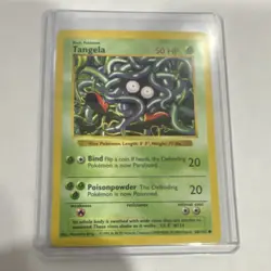 Pokemon Tangela 066/102 Base Set Shadowless 50 HP Common WOTC 1999 1st Edition - Image 1