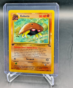 POKEMON FOSSILL KABUTO 1ST EDITION #50/62 - Image 1