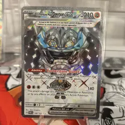 Pokemon TCG-Twilight Masquerade/Cornerstone Mask Ogerpon Ex 199/167 Full Art - Image 1