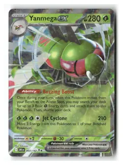 Yanmega ex 003/182 Double Rare Destined Rivals Pokemon Near Mint - Image 1