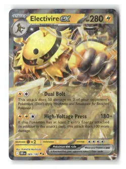 Electivire ex 069/182 Double Rare Destined Rivals Pokemon Near Mint - Image 1