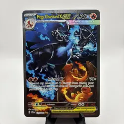 Pokemon TCG Mega Charizard X ex SIR 125/094 Phantasmal Flames -Pack Fresh NM - Image 1