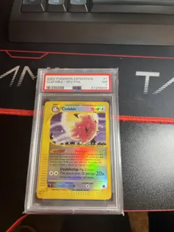 2002 Pokemon Expedition Clefable Holo #7 PSA 7 Rare NEAR MINT NM - Image 1