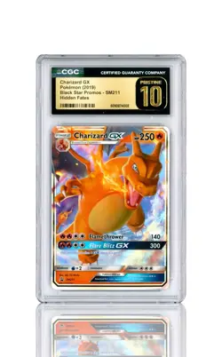‼Pokemon Charizard GX SM211 GRADE 10 PRISTINE GOLD LABEL TOP POP! SHOOT OFFER💨 - Image 1