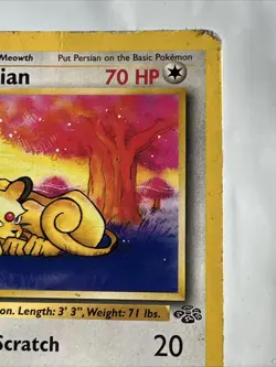 [MP] Pokemon Jungle Set Persian 42/64 WOTC 1999 1st Edition Rare - Image 3