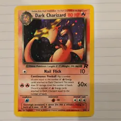 Pokemon Dark Charizard Team Rocket Holo Rare 4/82 80 HP The Pokemon Company - Image 1