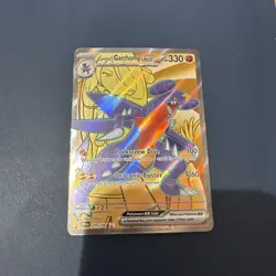 2025 Pokemon Destined Rivals Cynthia’s Garchomp ex Ultra Rare 215/182 NM - Image 3