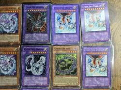 Vintage YuGiOh Cards, Cyber Dragon Collection, Yugioh Lot, Machine Type, LP-HP - Image 2