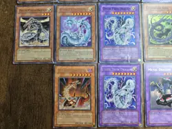 Vintage YuGiOh Cards, Cyber Dragon Collection, Yugioh Lot, Machine Type, LP-HP - Image 4