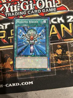 Yu-Gi-Oh! Monster Reborn X1 NM Mosaic Rare - 1st Edition - Image 1