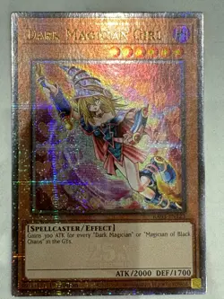 YUGIOH- Dark Magician Girl - RA03-EN123 - Quarter Century Secret Rare Alt Art C - Image 1