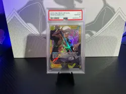 PSA 10 🔥Trafalgar Law SEC (119) OP10-119 Royal Blood Foil One Piece TCG🔥 - Image 1