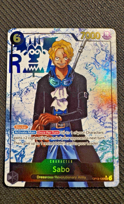 Sabo OP13-120 SEC Alt Art (Parallel) - One Piece TCG English - Image 1