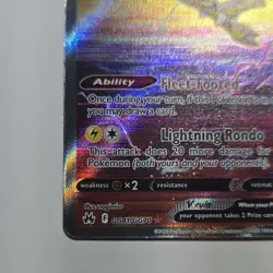 Pokemon Raikou V Ultra Rare Crown Zenith GG41/70 Basic 200 HP English Card - Image 5