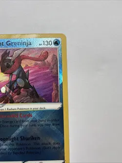 Pokemon TCG Radiant Greninja 046/189 Astral Radiance Holo Rare Card - Image 4
