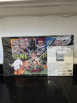 ONE PIECE Card Game Official Playmat Limited Edition Vol. 4 + Promo Leader Zoro - Image 1