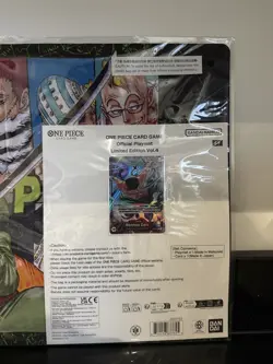 ONE PIECE Card Game Official Playmat Limited Edition Vol. 4 + Promo Leader Zoro - Image 2