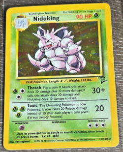 POKEMON BASE SET 2 HOLO 11/130 CARD NEAR MINT - Image 1