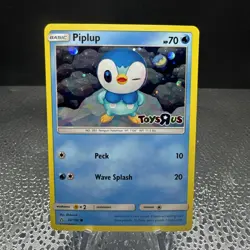 Piplup Holo Foil Exclusive Toys R Us Promo Card 32/156 Pokemon LP - Image 1