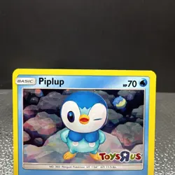 Piplup Holo Foil Exclusive Toys R Us Promo Card 32/156 Pokemon LP - Image 2
