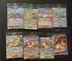 Sealed Pokemon Promo Card Lot, Prismatic Stamped, Etb Promo , Eevee - Image 1