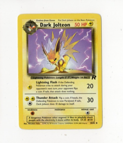 Pokemon Card Dark Jolteon 38/82 Team Rocket - Image 1
