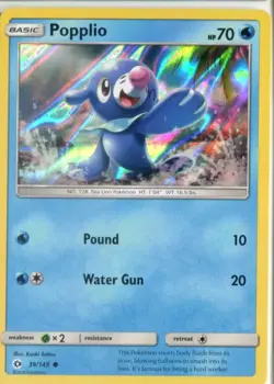 Popplio - 39/149 (Water Web Holo) Promo Miscellaneous Cards & Product 039/149 NM - Image 1