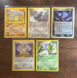 40 Card Vintage Pokemon Lot | Dark Dragonite, 1st Ed Hitmonlee, Vileplume 🔥 - Image 5