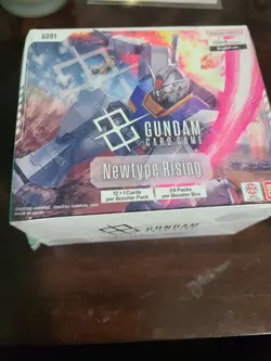 GUNDAM TCG CARD GAME Newtype Rising Booster Box GD01 English NEW SEALED USA - Image 1