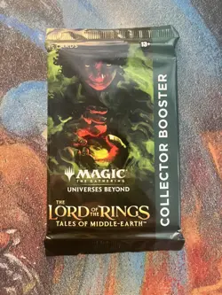 Lord of the Rings Tales of Middle-Earth, MTG Collector Booster Pack - 15 Cards 195166205021 - Image 1