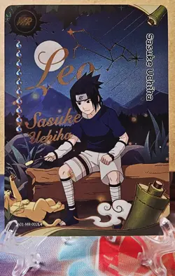 Sasuke Uchiha NRSA01-MR-002L4 Heavens Scroll English Naruto Kayou Card - Image 1