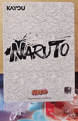 Sasuke Uchiha NRSA01-MR-002L4 Heavens Scroll English Naruto Kayou Card - Image 2