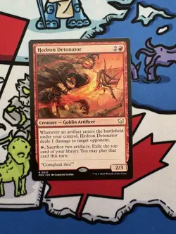 Hedron Detonator x1 Mtg March of the Machine Commander - Image 1